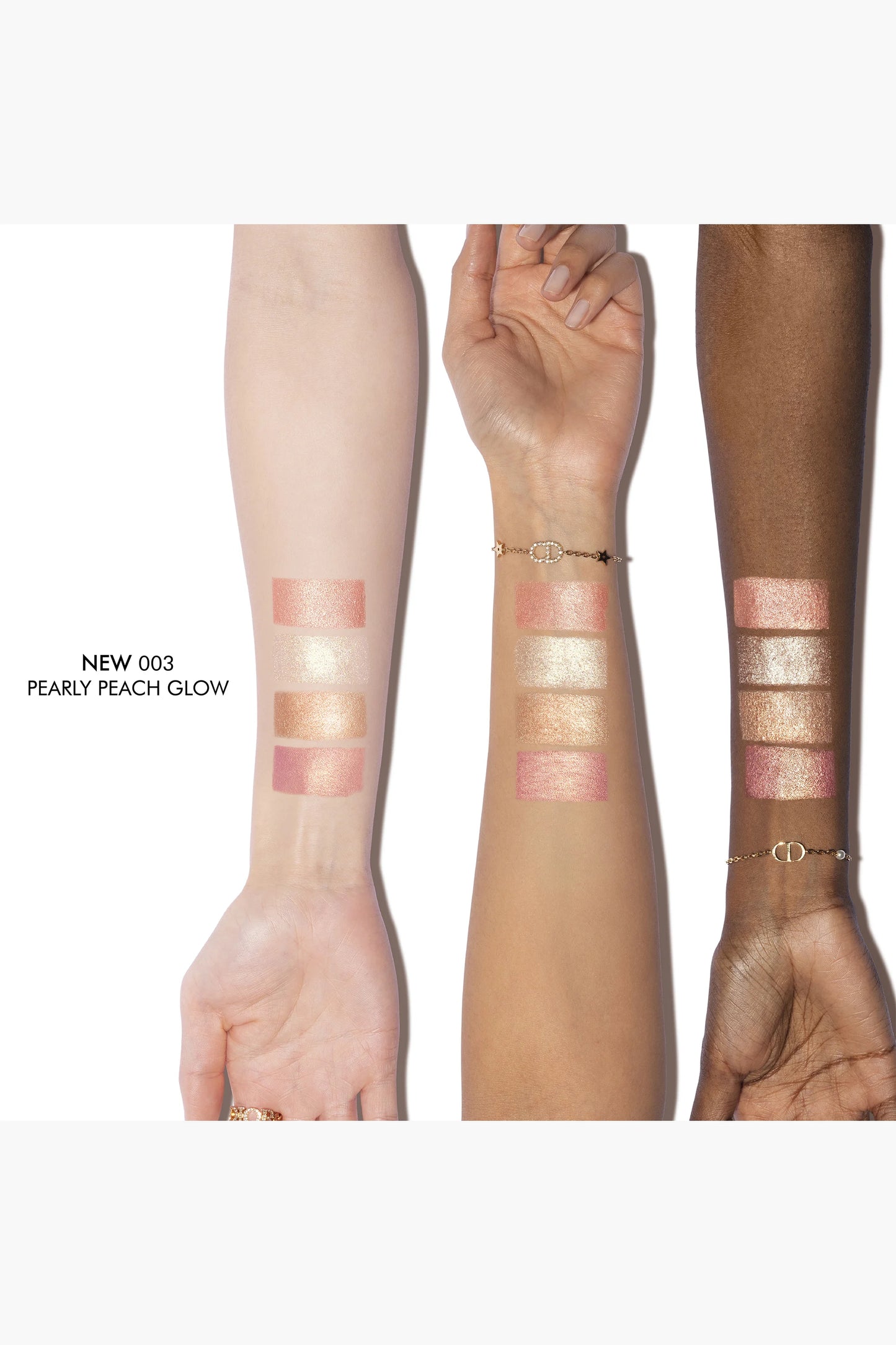 DIOR - Backstage Glow Maximizer Palette - 003 PEARLY PEACH GLOW