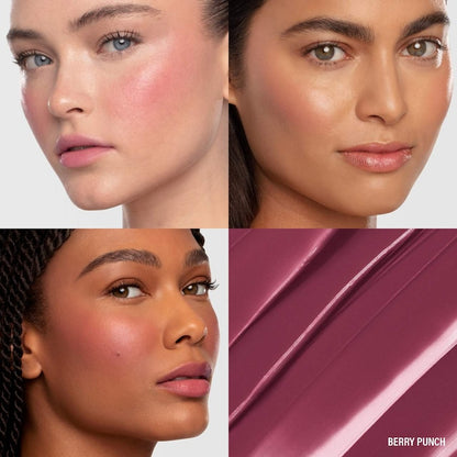 MAKEUP BY MARIO - Soft Pop Plumping Cream Blush Veil - BERRY PUNCH