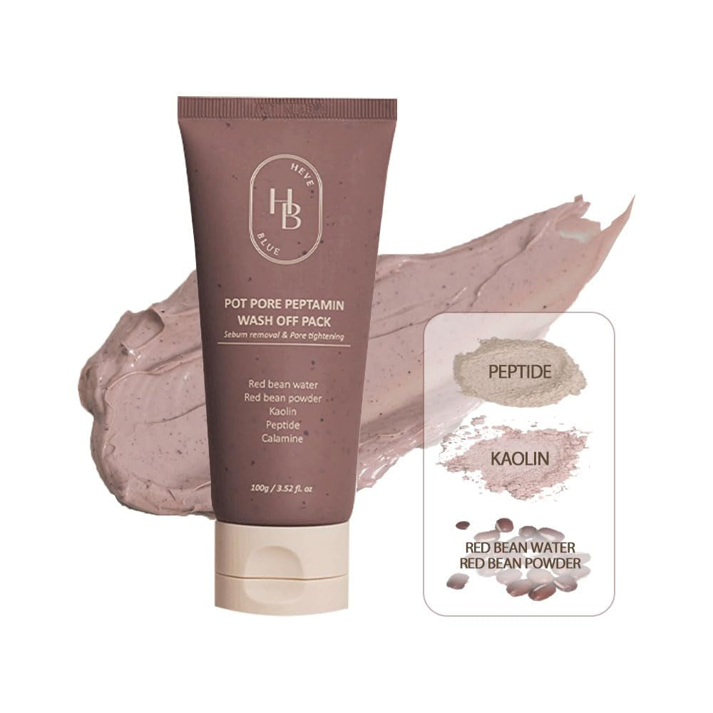 HEVEBLUE - Pot Pore Peptamin Wash Off Pack 100g