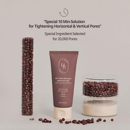 HEVEBLUE - Pot Pore Peptamin Wash Off Pack 100g
