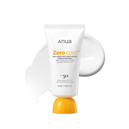 Anua Zero-Cast Moisturizing Finish Sunscreen