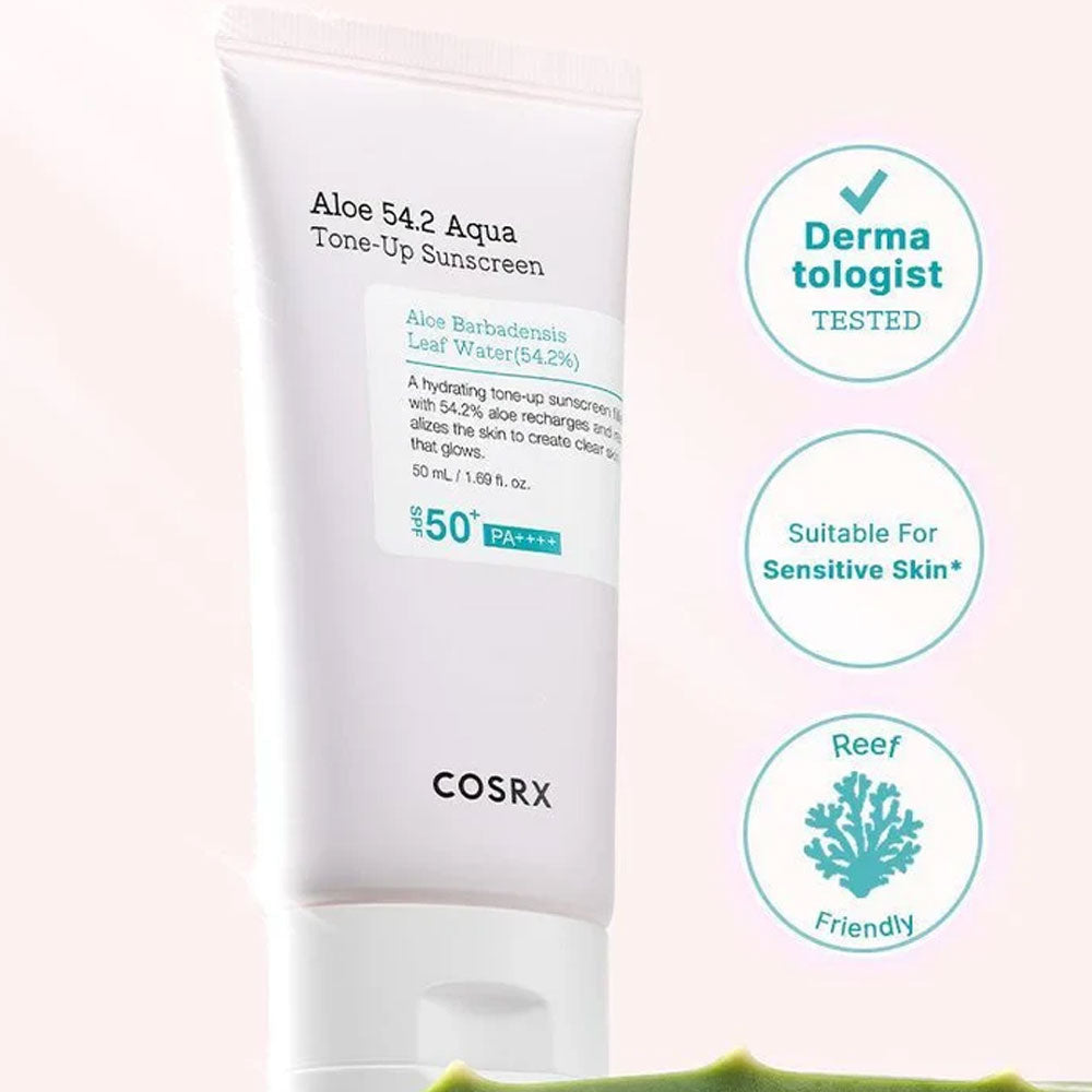 COSRX Aloe 54.2 Aqua Tone-Up Sunscreen