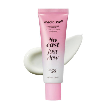 MEDICUBE - PDRN Hydrating UV Serum - No Cast Just Dew SPF 50+ Sunscreen - 50ml