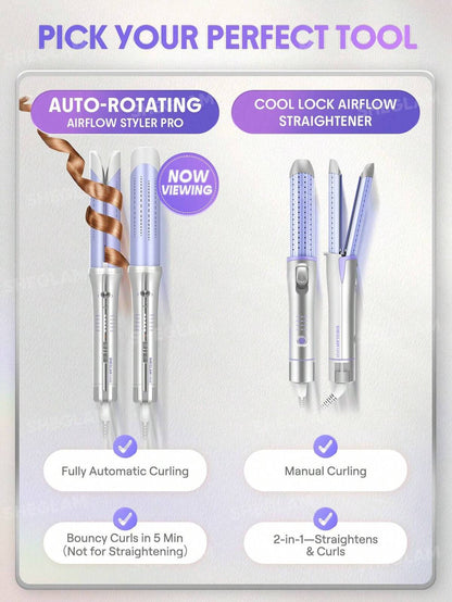 SHEGLAM - One Touch Airflow Styler Pro- 32mm EU PLUG (Pakistan-Compatible Plug)