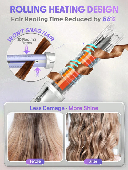 SHEGLAM - One Touch Airflow Styler Pro- 32mm EU PLUG (Pakistan-Compatible Plug)