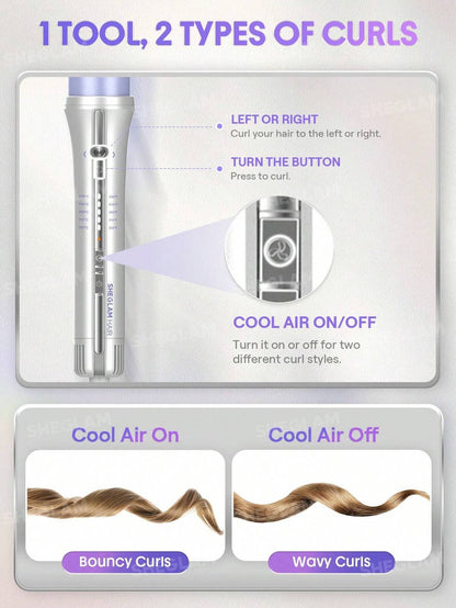 SHEGLAM - One Touch Airflow Styler Pro- 32mm EU PLUG (Pakistan-Compatible Plug)