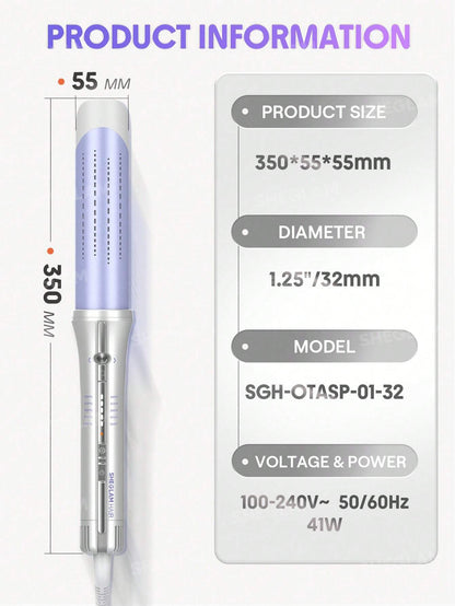 SHEGLAM - One Touch Airflow Styler Pro- 32mm EU PLUG (Pakistan-Compatible Plug)