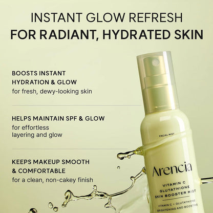 ARENCIA - Vitamin C Glutathione Skin Booster Mist - 100ml