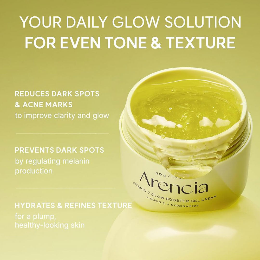 ARENCIA - Vitamin C Glow Booster Gel Cream - 50g