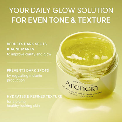 ARENCIA - Vitamin C Glow Booster Gel Cream - 50g