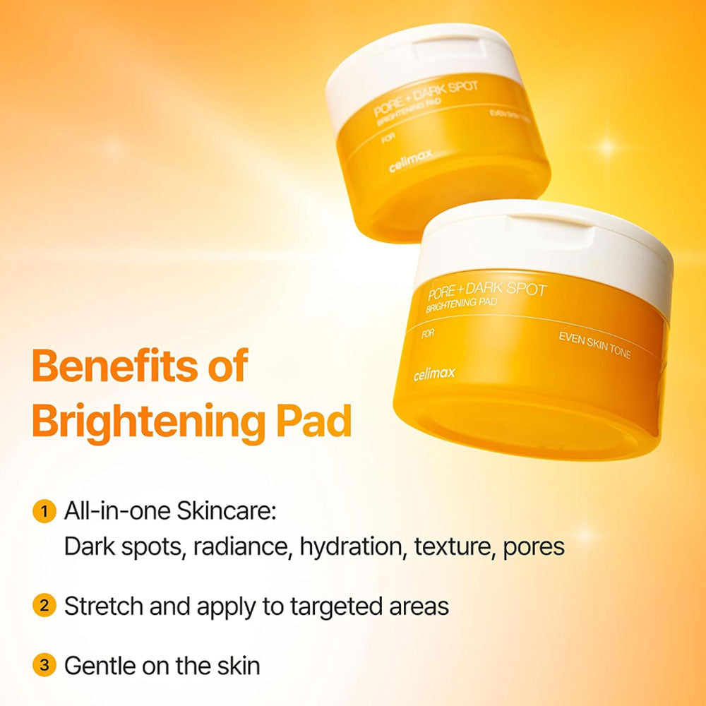 CELIMAX - Pore + Dark Spot Brightening Pad - 40 Pads