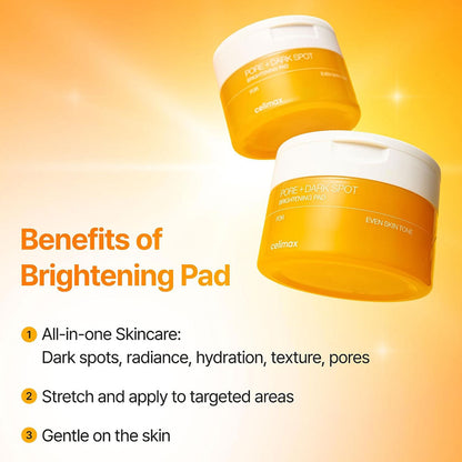 CELIMAX - Pore + Dark Spot Brightening Pad - 40 Pads