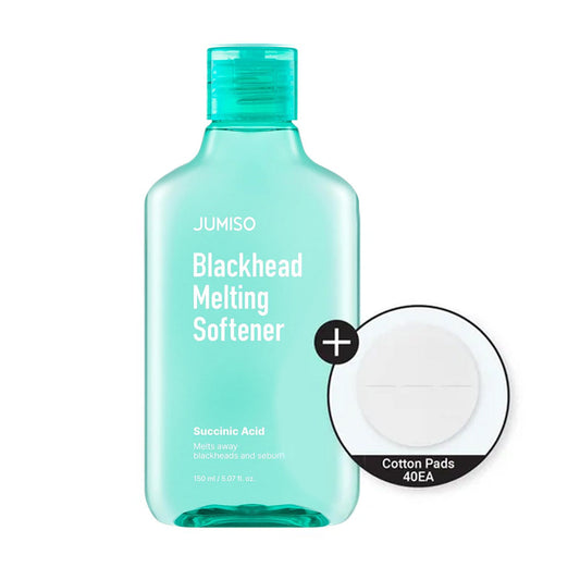 JUMISO Blackhead Melting Softener & Cotton Pad Set