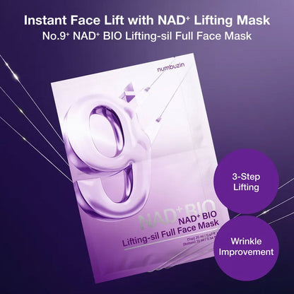 Numbuzin No.9 NAD Bio Lifting-sil Full Face Mask