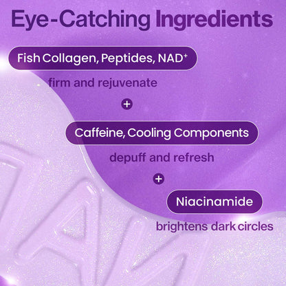 Numbuzin No.9 NAD+ Collagen Under Eye Patches 8g x 5 pairs