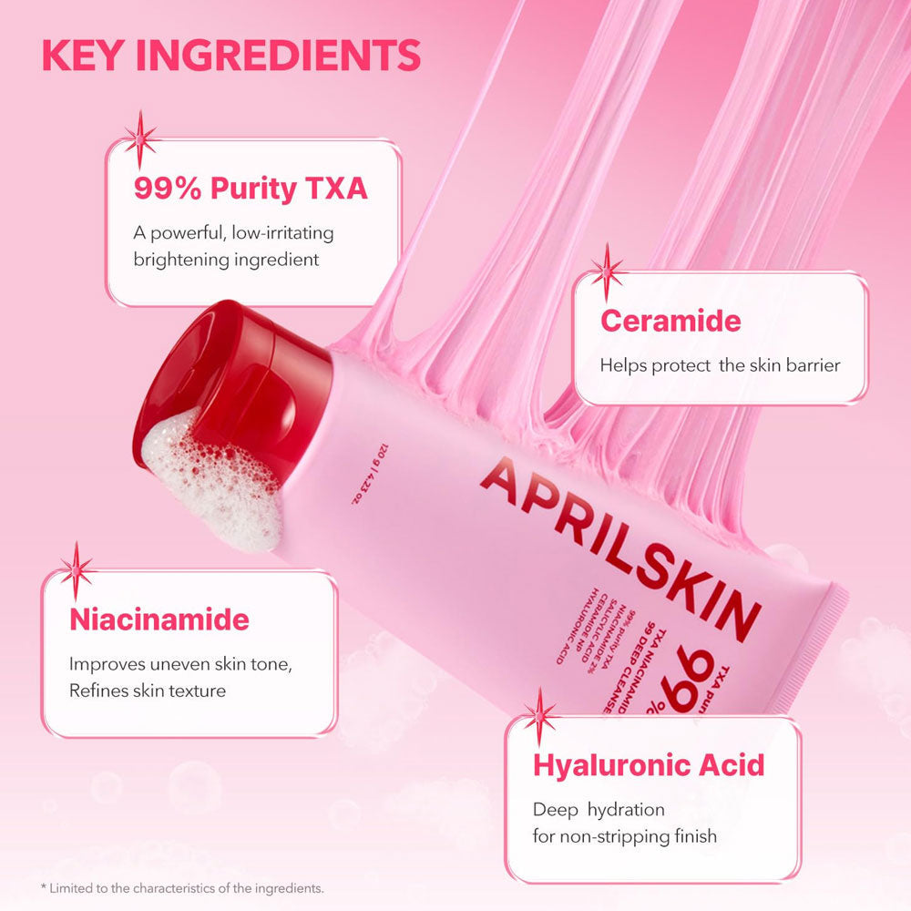 APRILSKIN TXA Niacinamide 99 Deep Cleanser