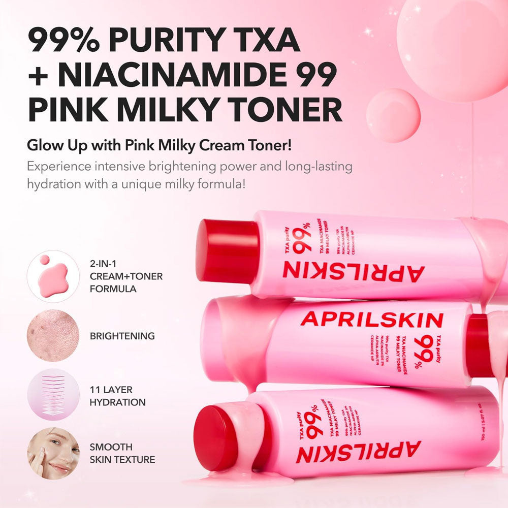 APRILSKIN TXA Niacinamide 99 Milky Toner