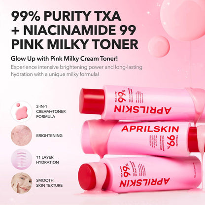 APRILSKIN TXA Niacinamide 99 Milky Toner