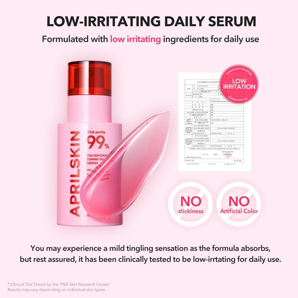 APRILSKIN TXA Niacinamide Toning Shot 99 Serum 30ml