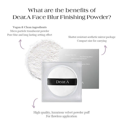 Dear.A - Face Blur Finishing Powder