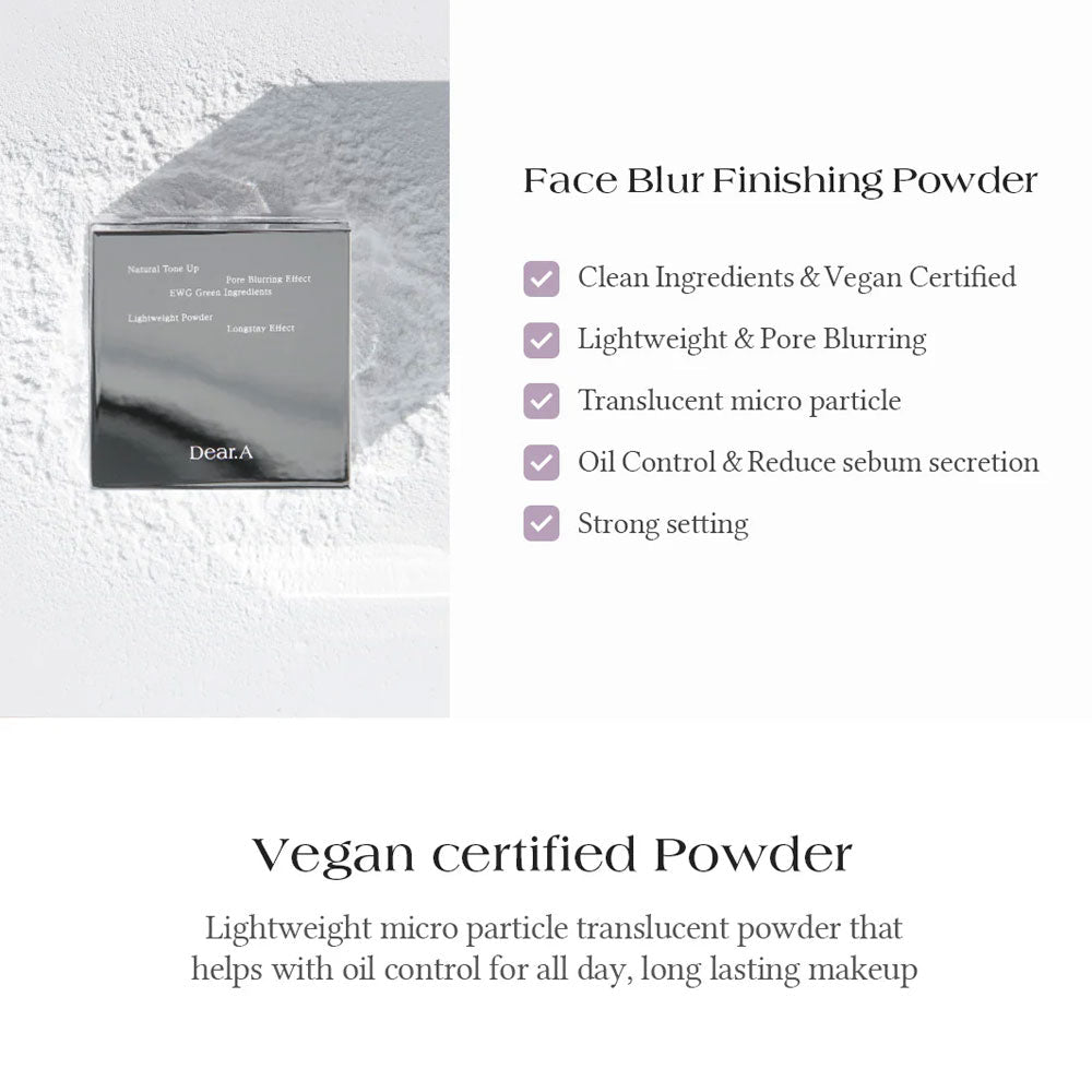 Dear.A - Face Blur Finishing Powder