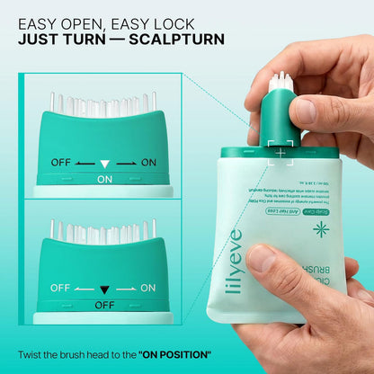LILYEVE - Scalp Turn Cica PDRN Brush Ampoule - 100ml
