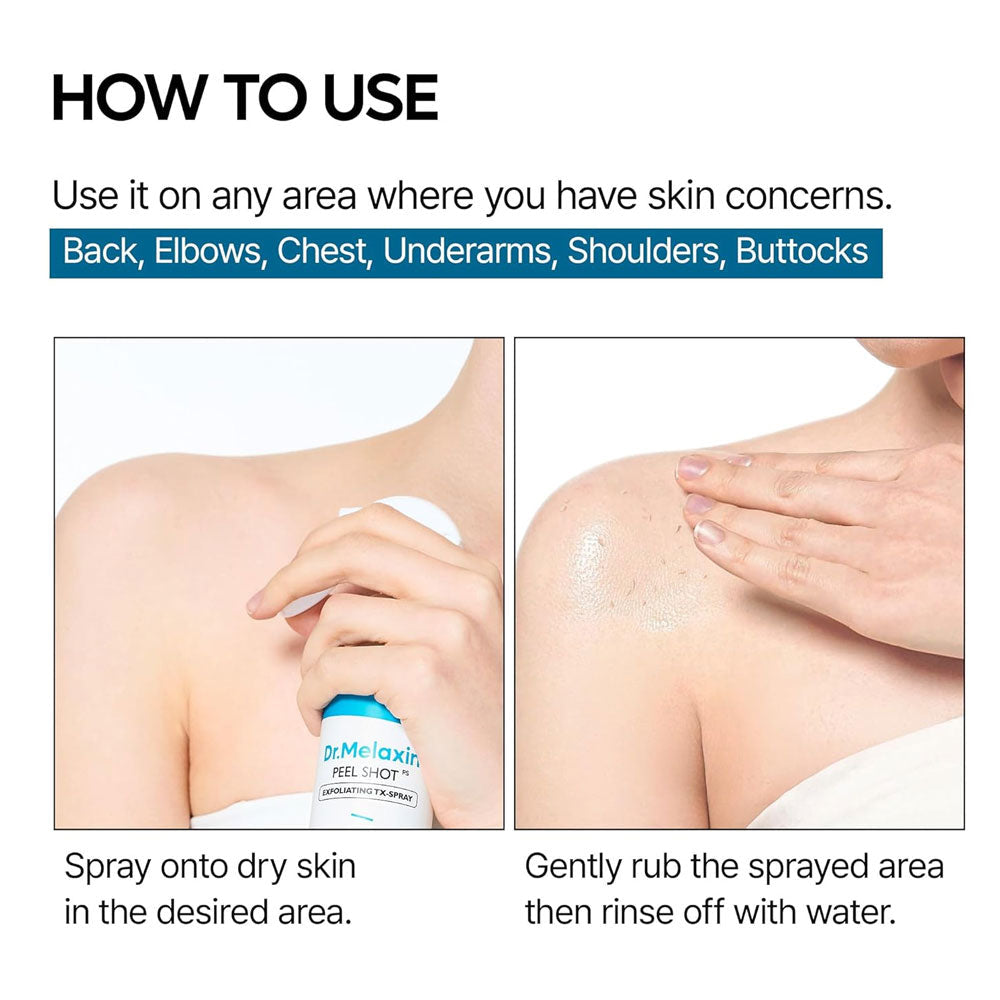 Dr.MELAXIN - Peel Shot Exfoliating TX-Spray - 200ml