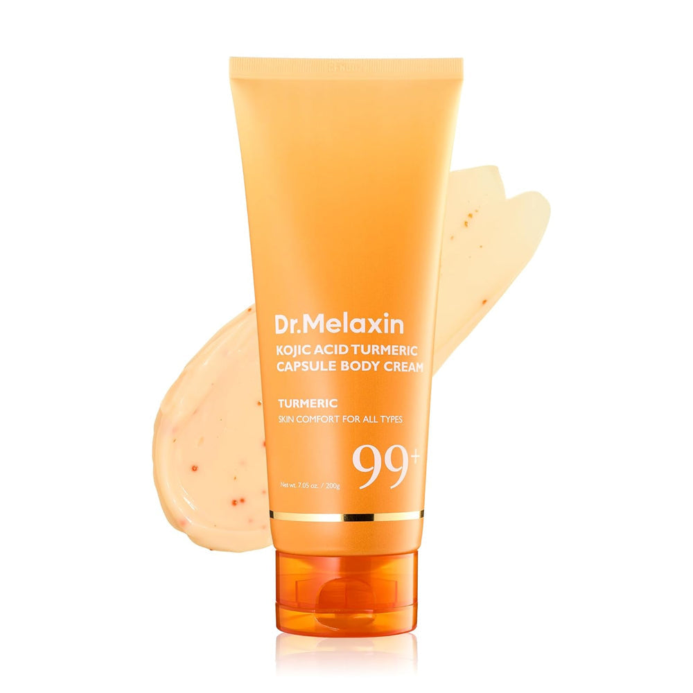 Dr.MELAXIN - Kojic Acid Turmeric Capsule Body Cream - 200g