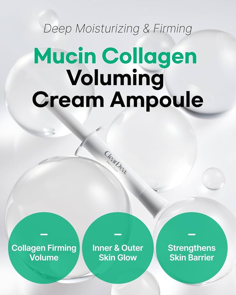 CLEARDEA Mucin Collagen Voluming Cream Ampoule