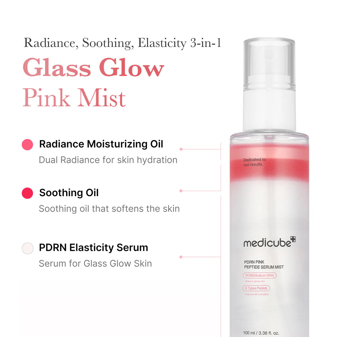MEDICUBE - PDRN Pink Peptide Serum Mist