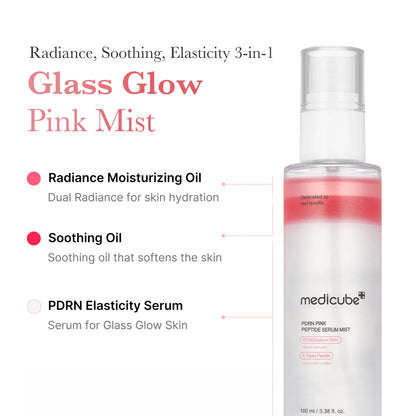 MEDICUBE - PDRN Pink Peptide Serum Mist