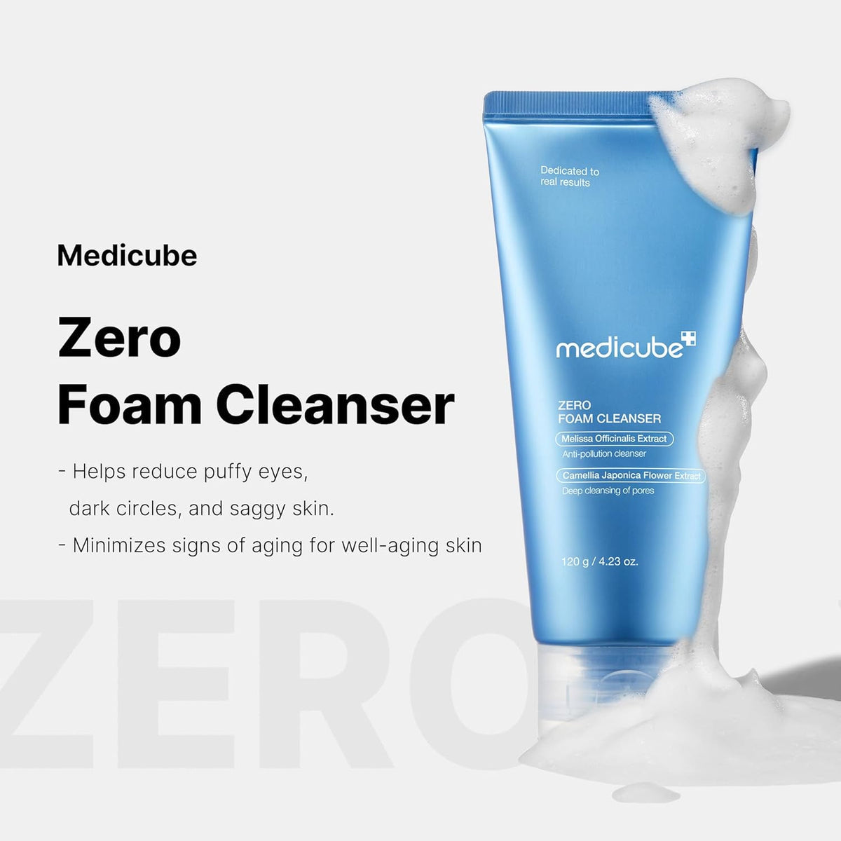MEDICUBE - Zero Foam Cleanser - 120g
