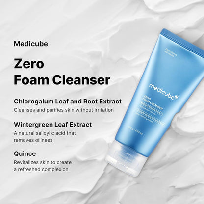MEDICUBE - Zero Foam Cleanser - 120g