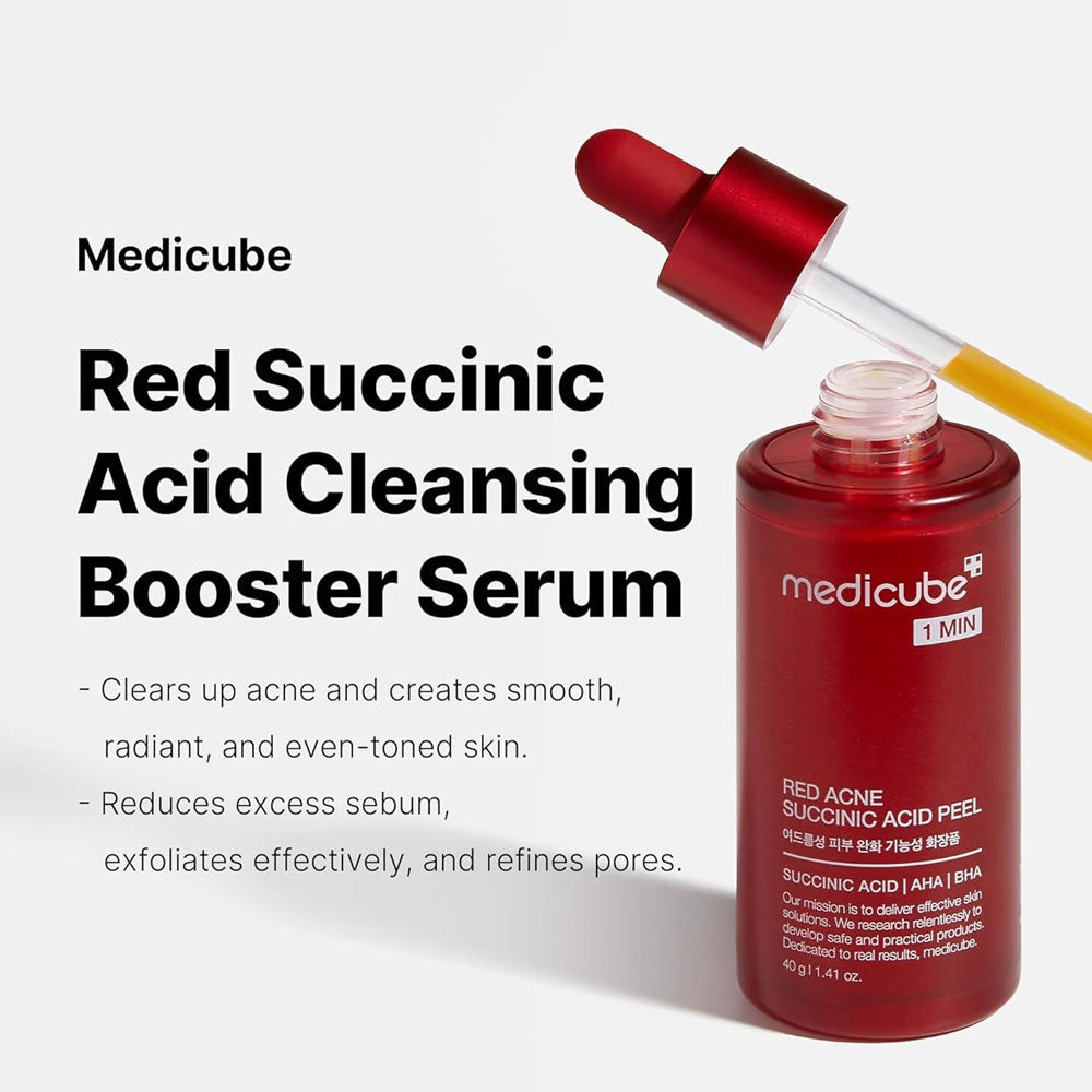 MEDICUBE - Red Acne Succinic Acid Peel - 40g