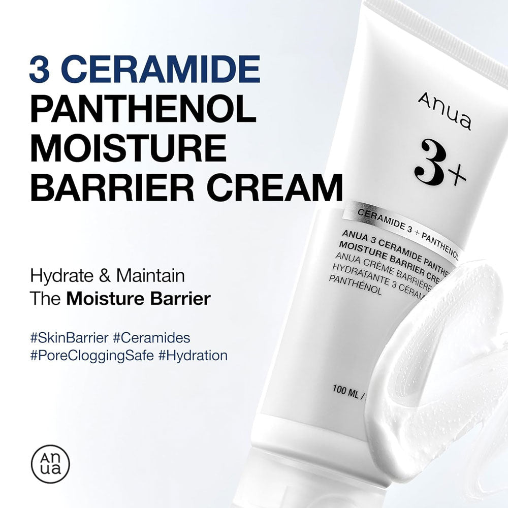 ANUA 3 Ceramide Panthenol Moisture Barrier Cream 100ml