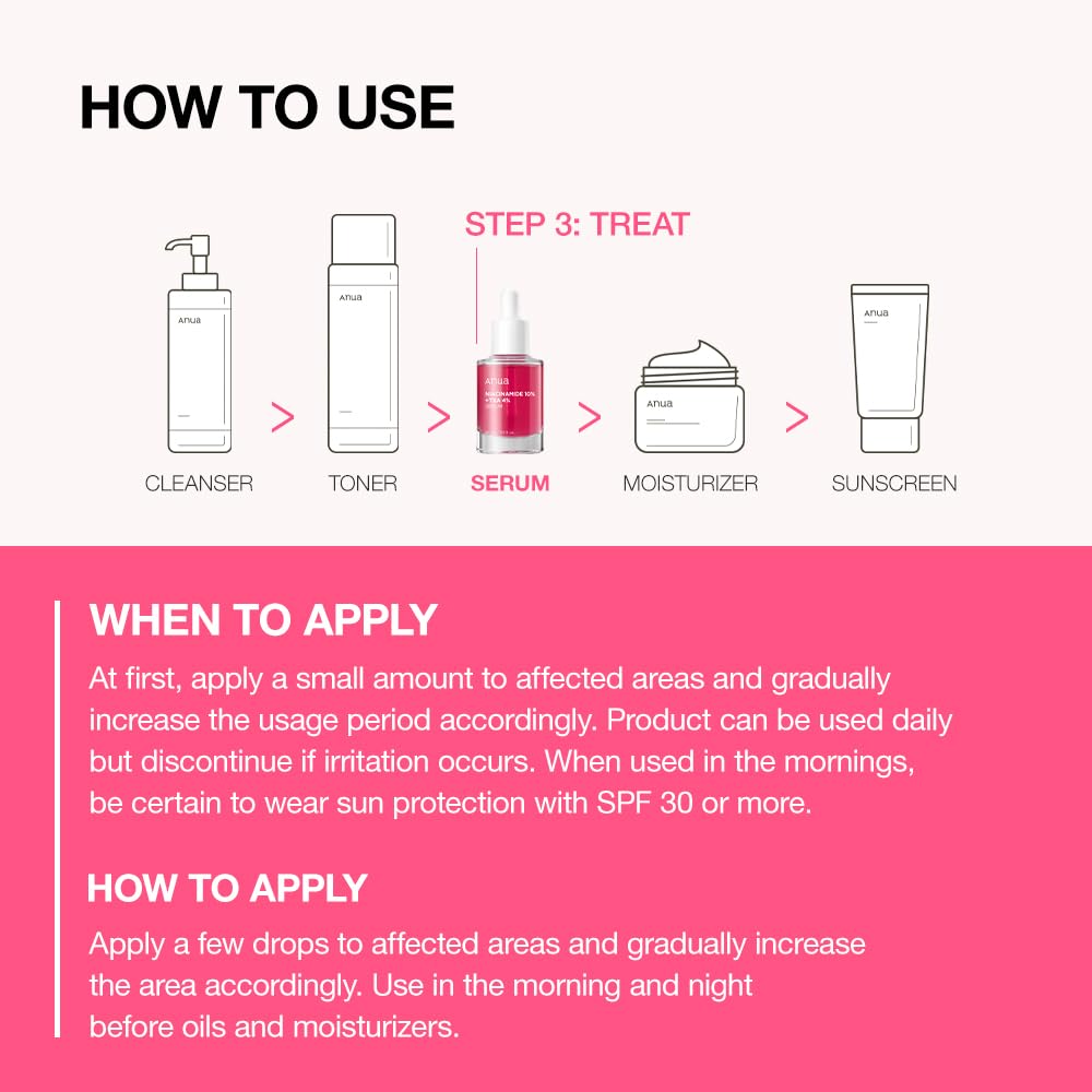 ANUA Niacinamide 10% + TXA 4% Dark Spot Serum