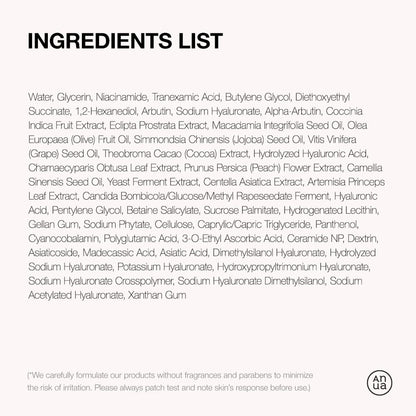 ANUA Niacinamide 10% + TXA 4% Dark Spot Serum