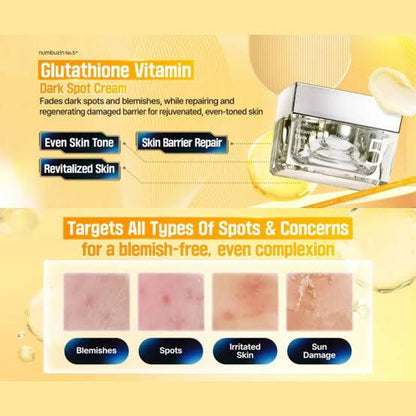 NUMBUZIN - No.5 + Vitamin Glutathione Dark Spot Laser - 50ml