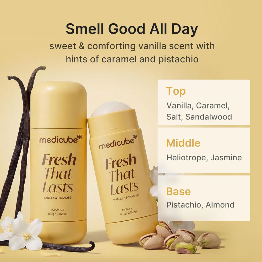 MEDICUBE - Vanilla & Pistacho Deodorant - 83g