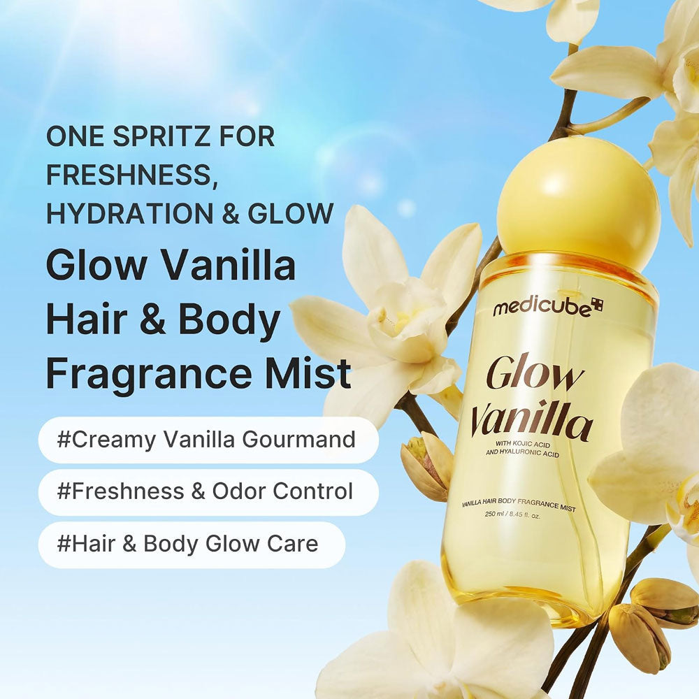 MEDICUBE - Glow Vanilla Hair & Body Fragrance Mist - 100ml