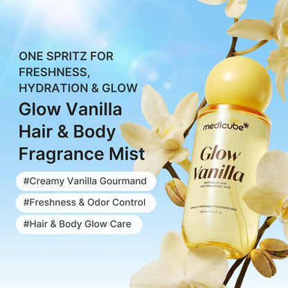 MEDICUBE - Glow Vanilla Hair & Body Fragrance Mist - 100ml