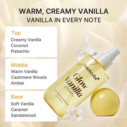 MEDICUBE - Glow Vanilla Hair & Body Fragrance Mist - 100ml
