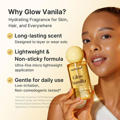 MEDICUBE - Glow Vanilla Hair & Body Fragrance Mist - 100ml