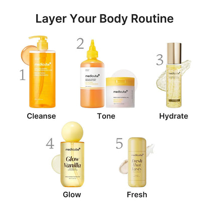 MEDICUBE - Glow Vanilla Hair & Body Fragrance Mist - 100ml