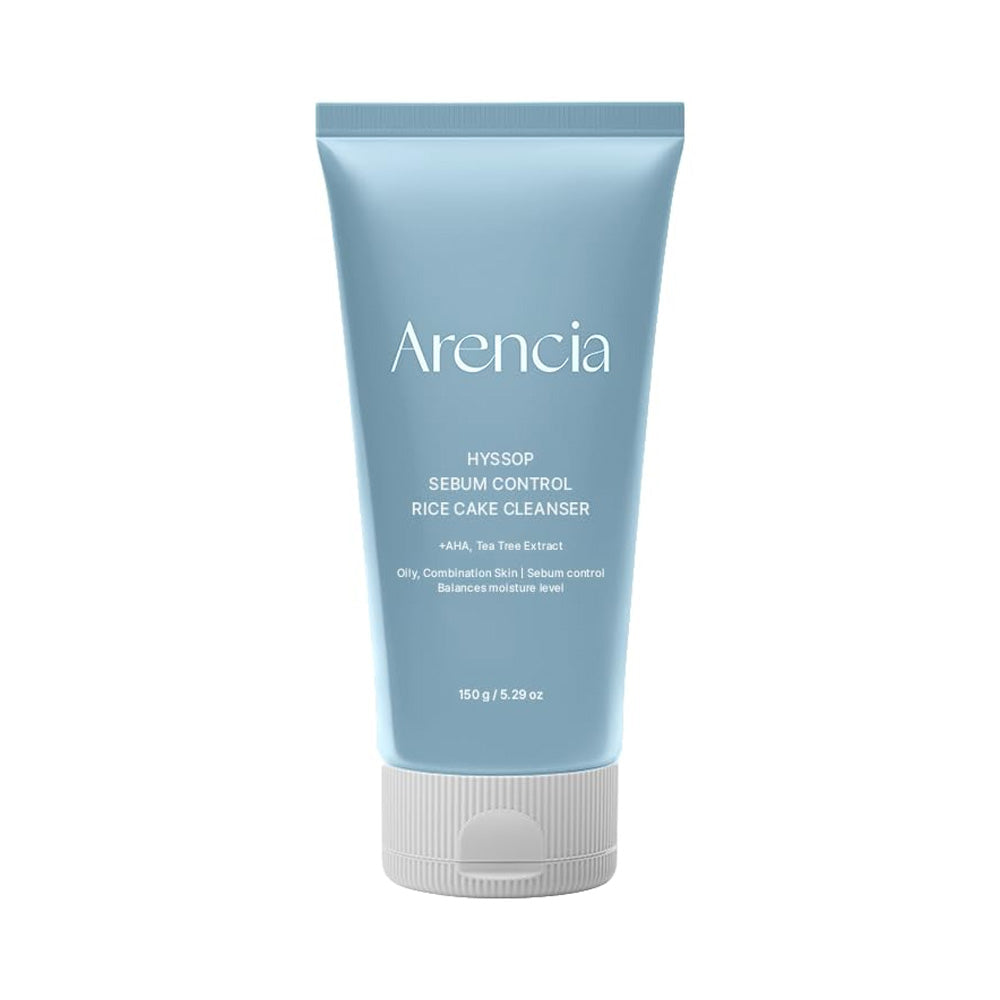 Arencia Hyssop Sebum Control Rice Cake Cleanser 150g