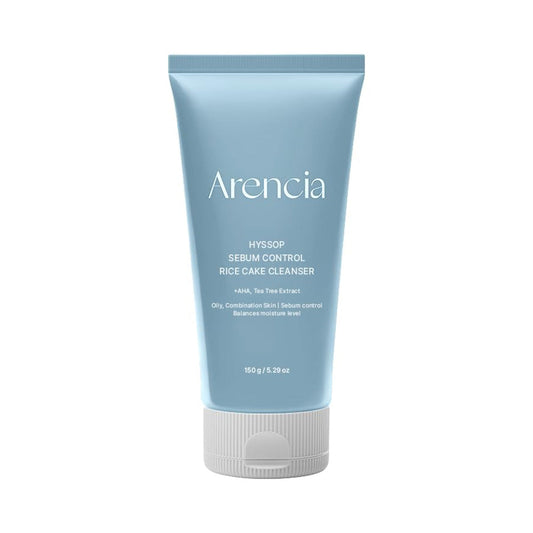 Arencia Hyssop Sebum Control Rice Cake Cleanser 150g