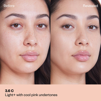 KOSAS - Revealer Super Creamy + Brightening Concealer with Caffeine and Hyaluronic Acid - 3.6C