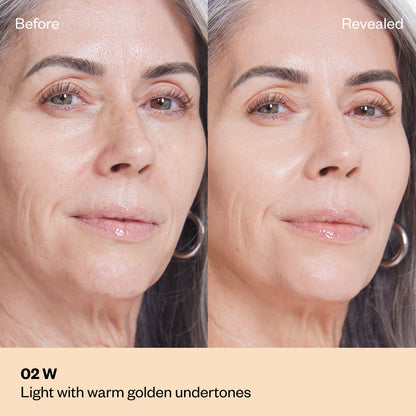 KOSAS - Revealer Super Creamy + Brightening Concealer with Caffeine and Hyaluronic Acid - 02W