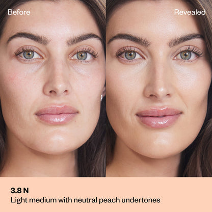 KOSAS - Revealer Super Creamy + Brightening Concealer with Caffeine and Hyaluronic Acid - 3.8N