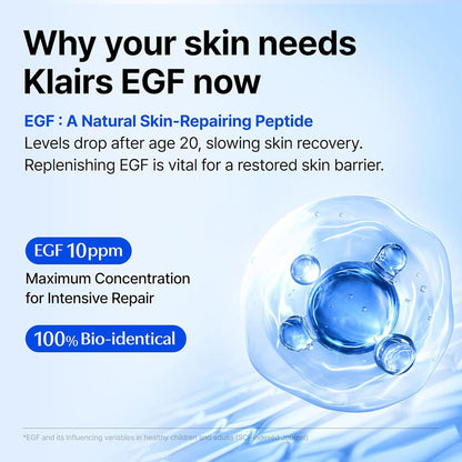 Dear Klairs - EGF Blue Youth Activating Drop - 50ml